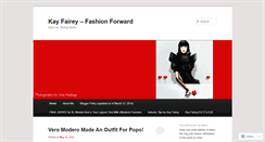 Desktop Screenshot of kayfairey.com